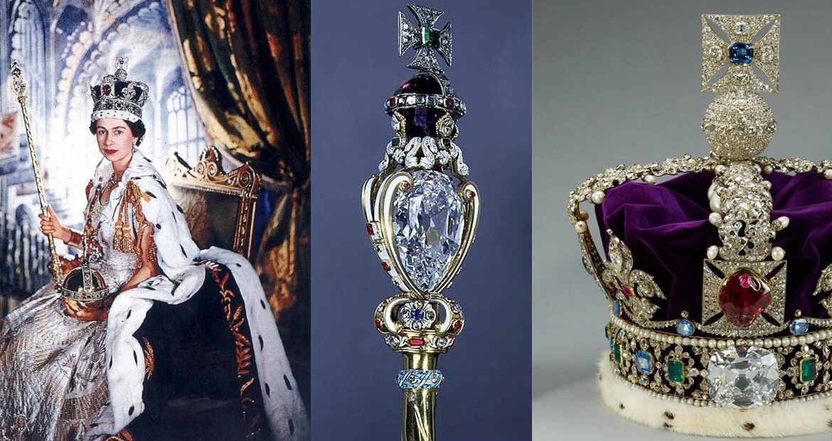 Colecția de bijuterii ale Reginei Elizabeta a II-a și Bijuteriile Coroanei