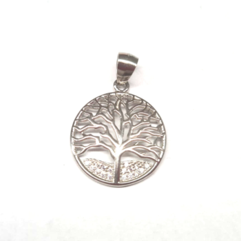 Inimă argint 925 model Copacul vieții (LMA)