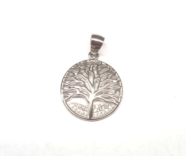 Inimă argint 925 model Copacul vieții (LMA)