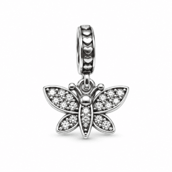 Talisman Charm Argint 925 fluturaș