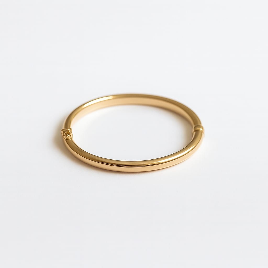 Brățară de aur fixă model Moon 4,9 gr