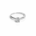 Inel argint 925 cu zirconiu – model PURE SOLITAIRE