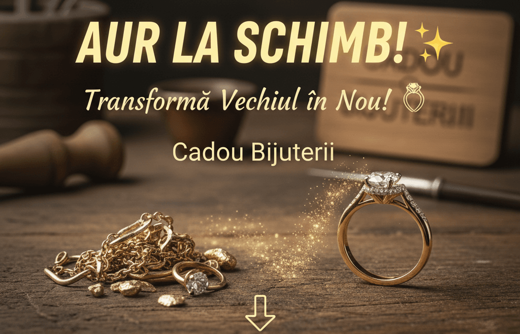 Ce facem cu bijuteriile rupte? Schimb de aur și reparații profesionale în Sectorul 3 (Ilioara)